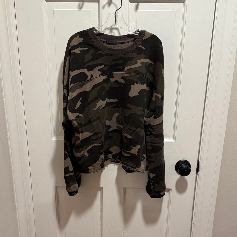 ATM Anthony Thomas Melillo Camouflage Crewneck